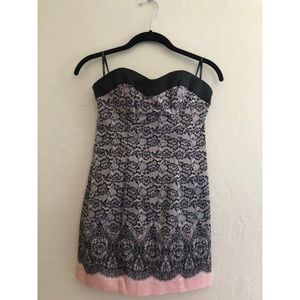Bebe Strapless Dress